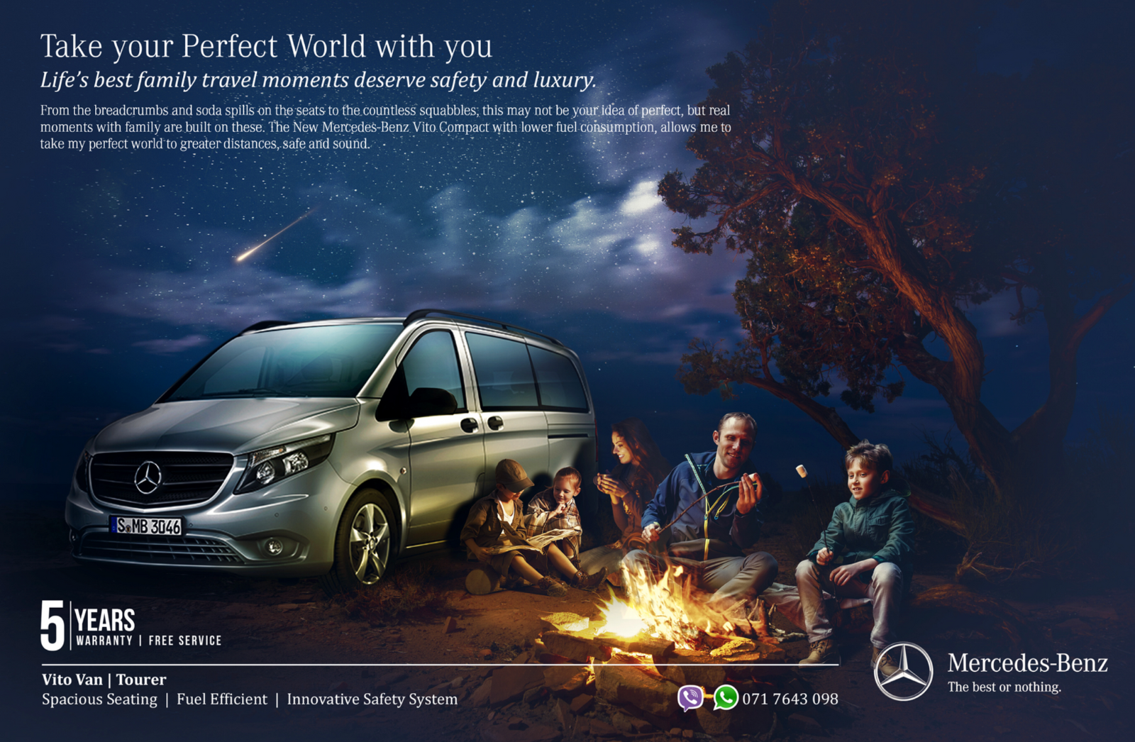 MERCEDES : Take Your Perfect World With You